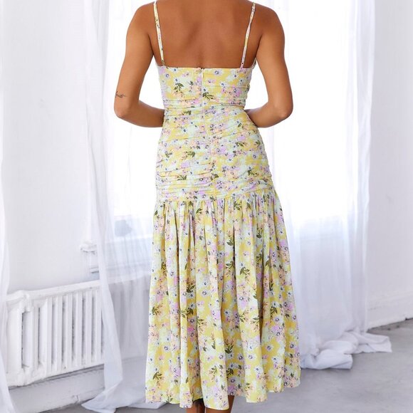 Floral Maxi Dress - Picture 3 of 4